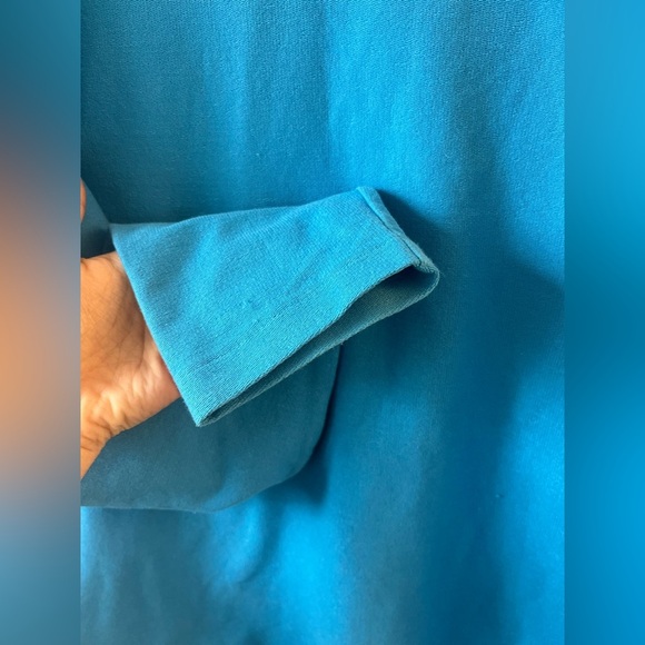 COS Blue Turtleneck Shirt - Picture 6 of 8